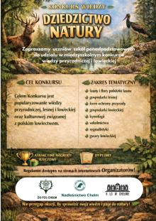 Konkursu wiedzy „Dziedzictwo Natury”